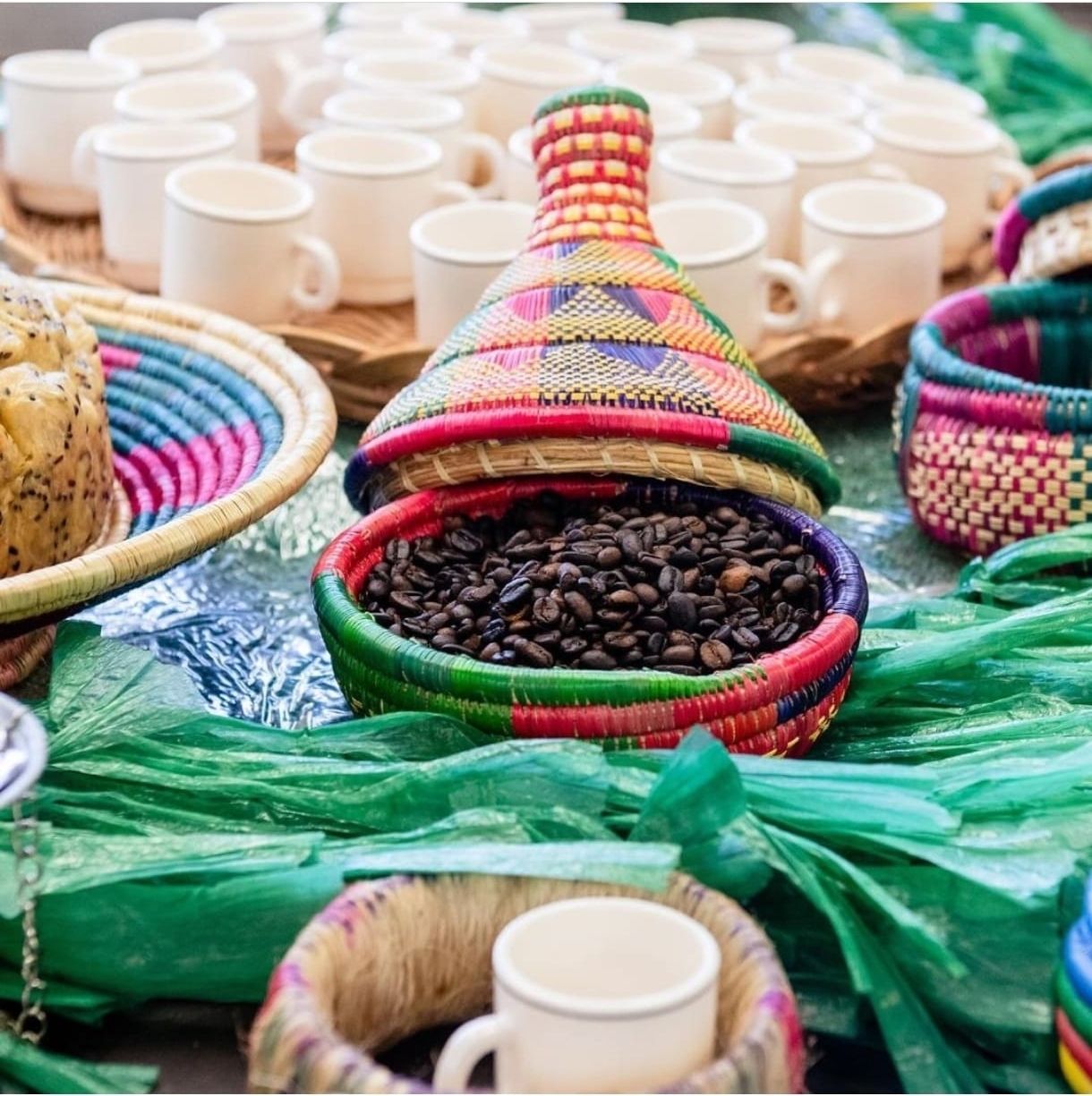 Café éthiopien torréfié sur place